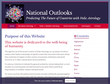 Tablet Screenshot of nationaloutlooks.com